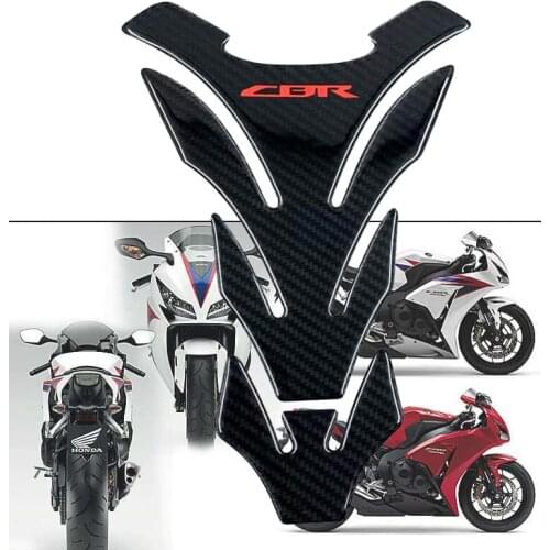 Carbon Fiber Motorcycle Gas Oil Cap Cover Decal Tank Pad Protector Sticker For Honda CBR RVF VFR CB400 CB1300 CBR1000RR CBR600R