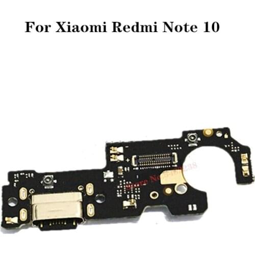 New Charger Plug Board Connector For Xiaomi Redmi Note 10 Note10 USB Charging Port Dock Flex cable Replacement Parts