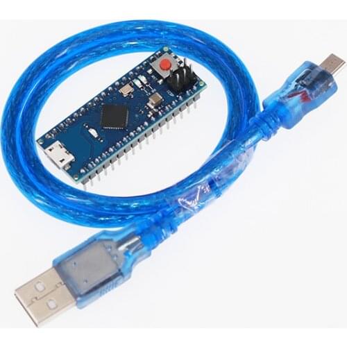 Micro ATmega32u4 5V 16MHZ Microcontroller Expansion Board Module Compatible For Arduino Mirco Replace Pro Mini With USB Cable