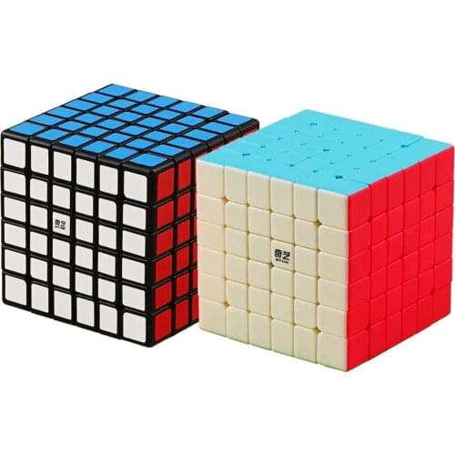 QiYi Qifan S v-cube 6 Magic Cube Smooth Beginner Professional Competition Adult Children Toy Puzzle Exercise Brain