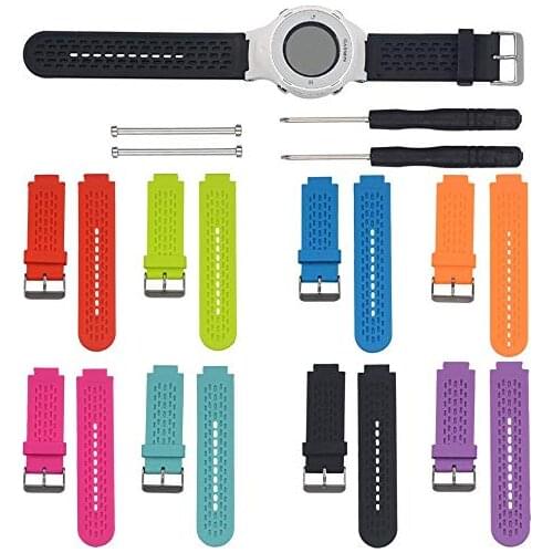 Silicone Wristband Replacement Watch Band for Garmin Vivoactive Approach S2/S4 GPS Golf Watch