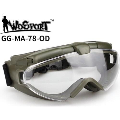 Tactical goggles anti-ultraviolet and anti-fog fan glasses in the jungle anti-impact