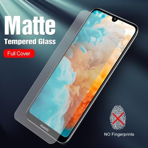 Safety Frost Glass For Huawei Y6P Matte Glass On Y6 Prime 2018 Screen Protector Phone Cover Film Y6 P Y6Prime 2018 Tempered Glas