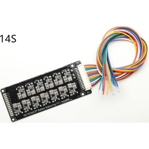 14S Li-ion Lifepo4 Lithium Battery Active Equalizer Balancer Energy Transfer Board BMS 1.2A balance 2 orders