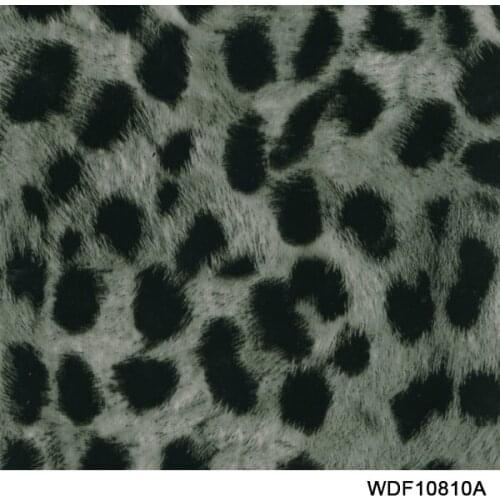WDF10811 10M length water transfer hydrographic film Width 100cm hydrographic film Leopard pattern