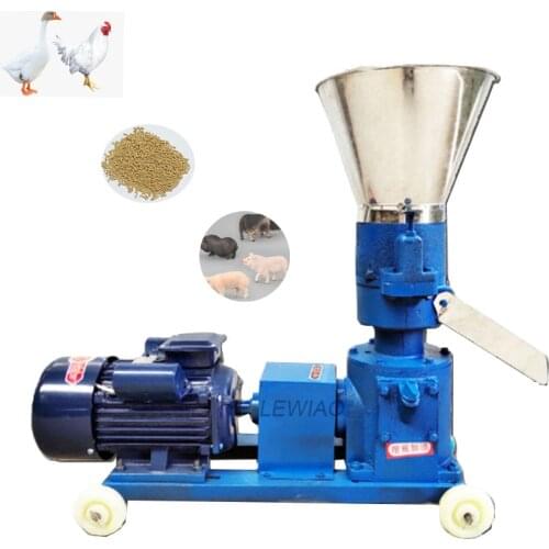 Feed Pellet Maker For Animals Flat Die Granulator Machine High Quality Pellet Feed Mill Machine
