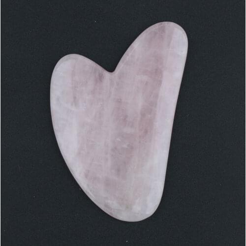 Natural Jade V-Shape Gua Sha Board Massage Tool Traditional Scraper Tool