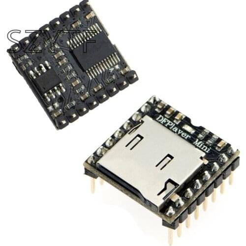 Mini MP3 Player Module with Simplified Output Speaker for UNO diy