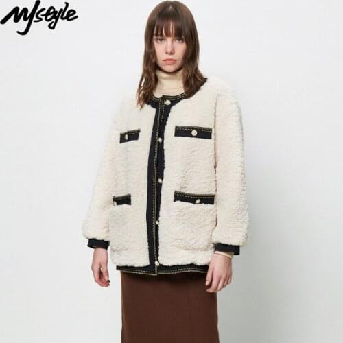 MJ STYLE Women's White Jackets