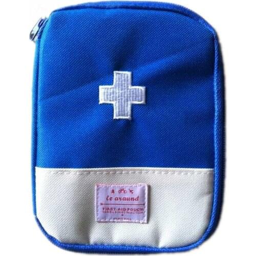 Small Aid Kit Outdoor First Aid Emergency Medical Kit Wrap Gear Hunt Survival Bag