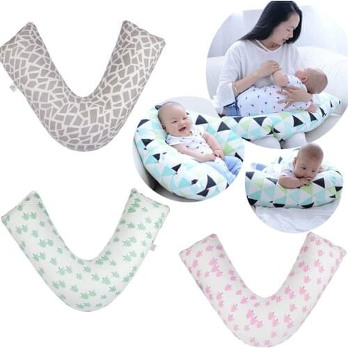 Newly And Multifunctional V Shaped Nursing Pillow Mother And Newborn Baby Breastfeeding Pillow Pregnant Women Waist Cushion