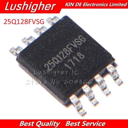 5PCS 25Q128FVSG W25Q128FVSSIG SMD W25Q128 W25Q128FVSIG SOP8 New Original