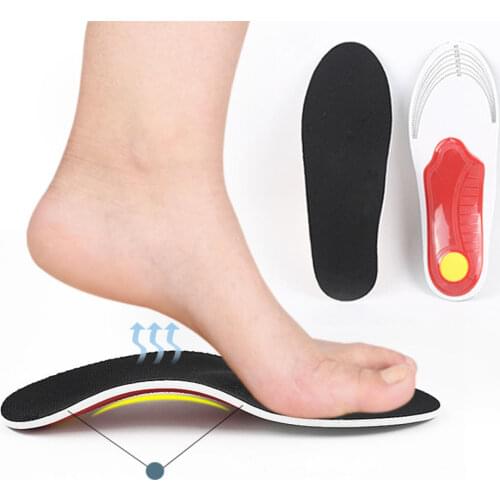 Premium Orthotic Gel High Arch Support Insoles Gel Pad 3D Arch Support Flat Feet For Women / Men orthopedic Foot Pain Unisex