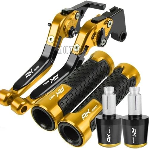 Motor Scooter For KYMCO AK550 AK 550 2015 2016 2017 2018 2019 2020 2021 all years Brake Clutch Lever Handlebar Handle Grip Ends