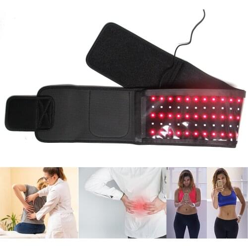 Red Light Therapy Belt 660nm LED Red Light And 850nm Near-Infrared Light Treatment, Fade Scar and Spot Relieve Muscle Pain