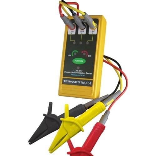TM-604 3 Phase/ Motor Rotation Tester