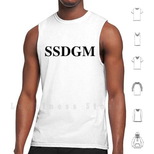 Stay Sexy Don't Get Murdered ( Ssdgm ) Tank Tops Vest 100% Cotton My Fav Favorite Murder Podcast Stay Sexy