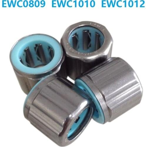 100pcs/lot EWC0809 EWC1010 EWC1012 Outer hexagonal One Way Clutch Needle roller Bearing HF0809 HF1010 HF1012 Fishing gear