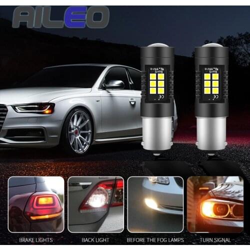 1156 BA15S p21w P21/5W LED Bulbs PY21W BAY15D BAU15S 7440 T20 7443 W21W Turn Signal Reverse Lamp Auto Light Bulbs Led Car 12V