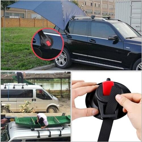 4 Pcs Awning Tent Suction Cups Universal Pet Sucker Camping Tarp Car Tensioner Outdoor Gear Tool
