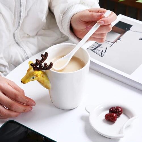 Mugs With A Spoon ASLESY China