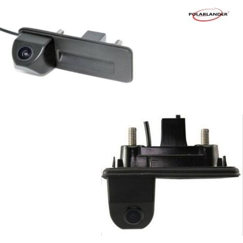 CCD HD car trunk handle reverse backup parking rear view rearview camera for 2014 Skoda Audi A6L A4L A1 A7 A6 A5 RS5 Q5 Q3
