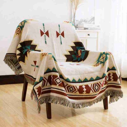 Free shipping cotton thread Europe style luxury plaid плед lattice bird knitted sofa blanket bedspread single/full size одеяло