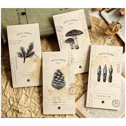 Letter castle note pad memo pad(1pack=30pieces)