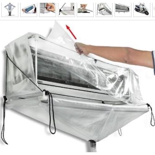 Air Conditioner Cover Cleaning Air Conditioner Cleaning Washing Tools DIY Household Wall Mounted Air Conditioner Cleaner