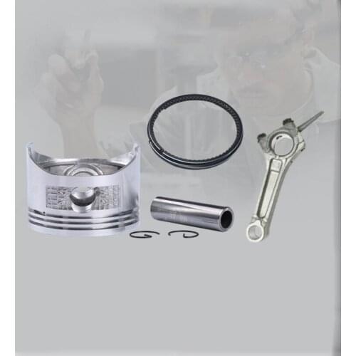 Gasoline generator engine parts, 168F170F188F190F piston, piston ring, connecting rod pin, complete assembly