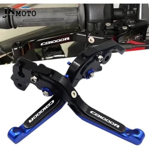 For HONDA CB1000R cb1000 r 2008-2016 2015 2014 CB1000 R LOGO Motorcycle Aluminum Brake Clutch Levers Folding Extendable Handle