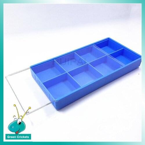 3pcs/lot Assort Size Anti-Dust Watchs Parts Box,Plastic 8 18 24 Grids Watch Tiny Parts Collection Box with Dust Covers