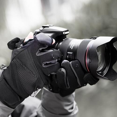 PGYTECH Gloves photography gloves Windproof outdoor mountaineering Ski Riding Flip Waterproof Touch Screen Multifunction Gloves