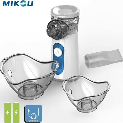 Portable Inhaler Nebulizer Mesh Nebulizer Mini Rechargeable Handheld Inhaler Atomizer Silent Ultrasonic Inalador Nebulizador