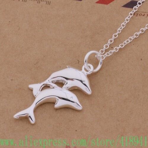 Silver Plated Necklace Silver Plated fashion jewelry pendant /bkrakbya arkajira AN359