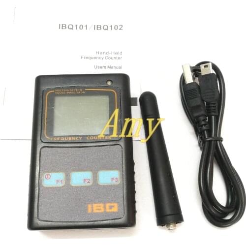 IBQ-102 dual frequency measuring instrument for 10hz-2.6G frequency meter of handset frequency measuring device