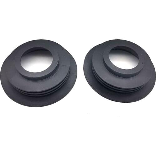 2PCS Car LED Headlight Dust Cover Rubber Sealing Headlamp Cover Cap Waterproof Dustproof