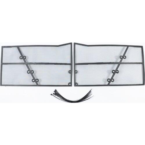 Wtfs Stainless Steel ABS Insect Grille Mesh Grill Inserts Insect Net Insect-Proof Net for Hyundai Tucson 2015-2018 [QP1167]