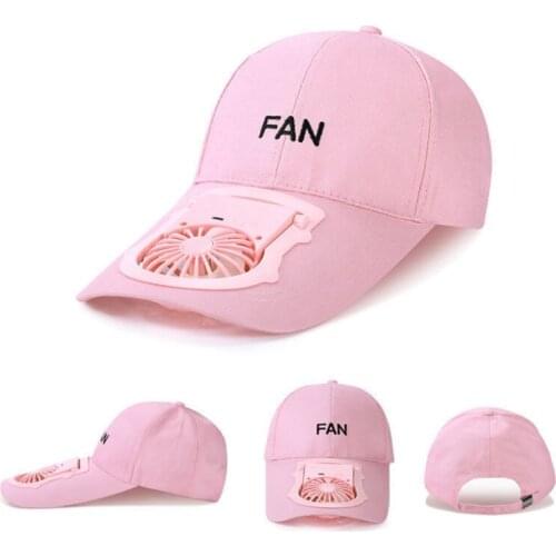 Sun caps Fan Hat Fan Sun Hats with Fan 3 Speed Fan USB Charging Battery Golf Hat