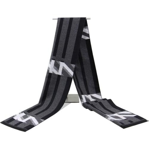 Winter Scarf New Soft Cashmere Scarves Plaid Check Warm Oblong Fringe Unisex Man Womans Scarf Pashimina