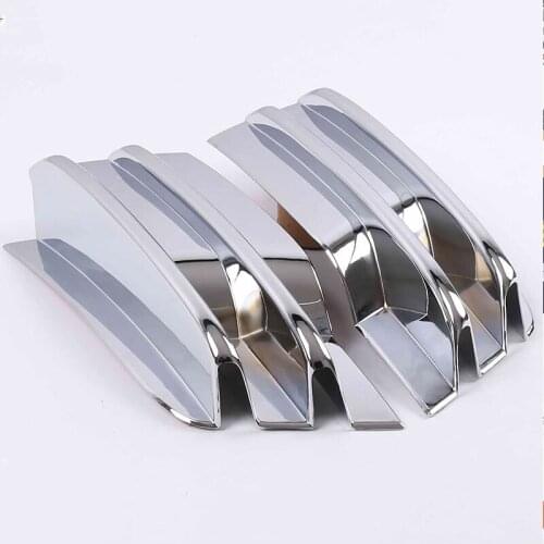 For Audi Q5 2013-2015 high quality ABS chrome front fog lamp shade front fog lamp decorative bright frame Car Accessories