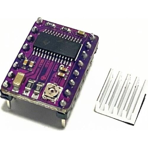 3D Printer Parts StepStick DRV8825 Stepper Motor Driver With Heat sink Carrier Reprap 4-layer PCB RAMPS replace A4988 Driver