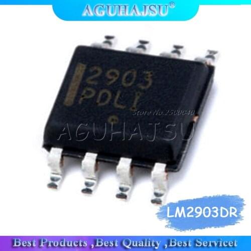10PCS LM2903DR SOP8 LM2903 SOP LM2903DR2G SMD SOP-8 new and original IC