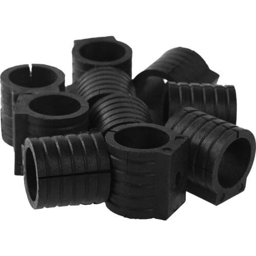 10 U-Type Plastic Feet Pads Kit Non-Slip Office Chair Foot Tube Wrap Caps Floor Protectors Furniture Legs Opening Cushion Covers