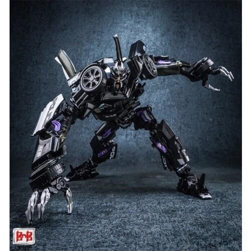 Black Mamba Alloy Barricade Transformation Version LS02 Transformation Toy Diamond MPM05 Judges Roadblocks Police Car