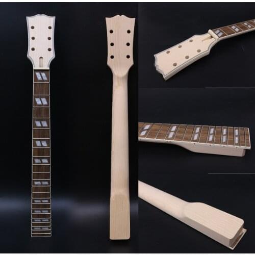 Maple Electric Guitar Neck 22Fret 24.75inch Rosewood Fretboard Unfinished #L1