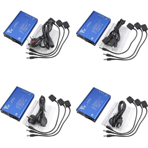 Multi-charger Mini Portable Dual USB Port Intelligent Charging Adapter Device For-D-JI FPV Combo Drone Battery Charger