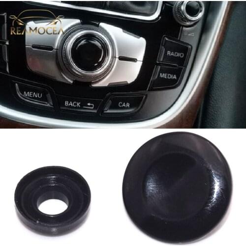 Reamocea Bright Black MMI Knob Joystick Button Repair Kit 8K0998068A Fit For Audi A4 2010-2015 A5 A6 S4 S6 Q5 Q7 Replacement