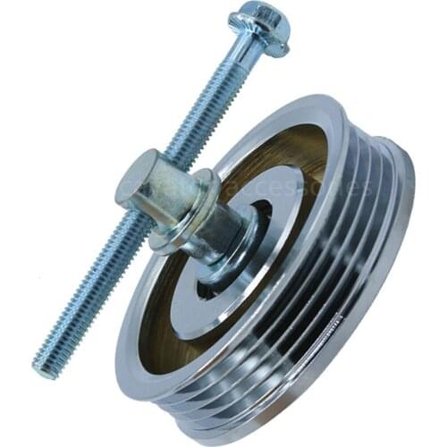 Free Shipping for Doosan Daewoo DH150 220 215 225 258 300-5/7/9 Air Conditioner Belt Tensioner Tightening Wheel 4PK Excavator