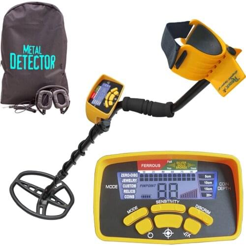 MD-6450 Underground Metal Detector updated of MD6350 Professional Gold Digger Treasure Hunter with digital display,backup light